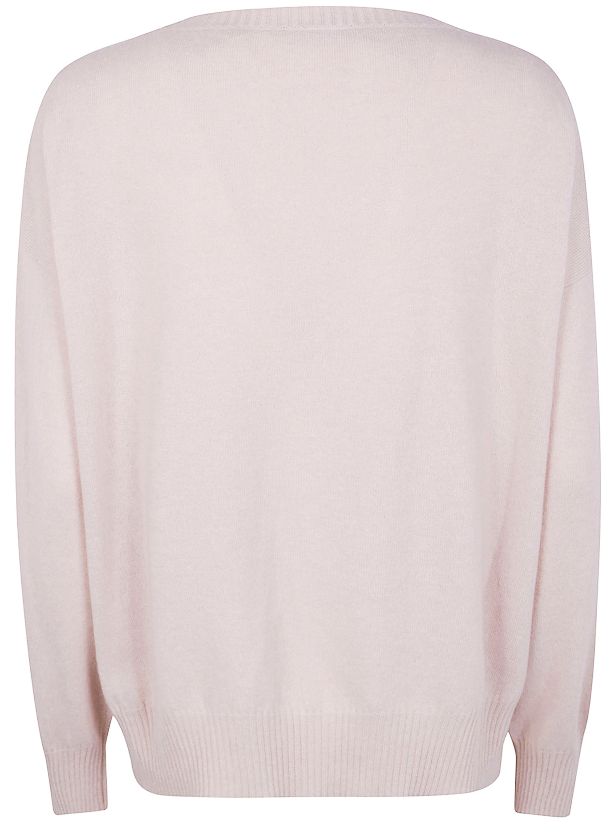 D.EXTERIOR V Neck Intarsio Lux Sweater