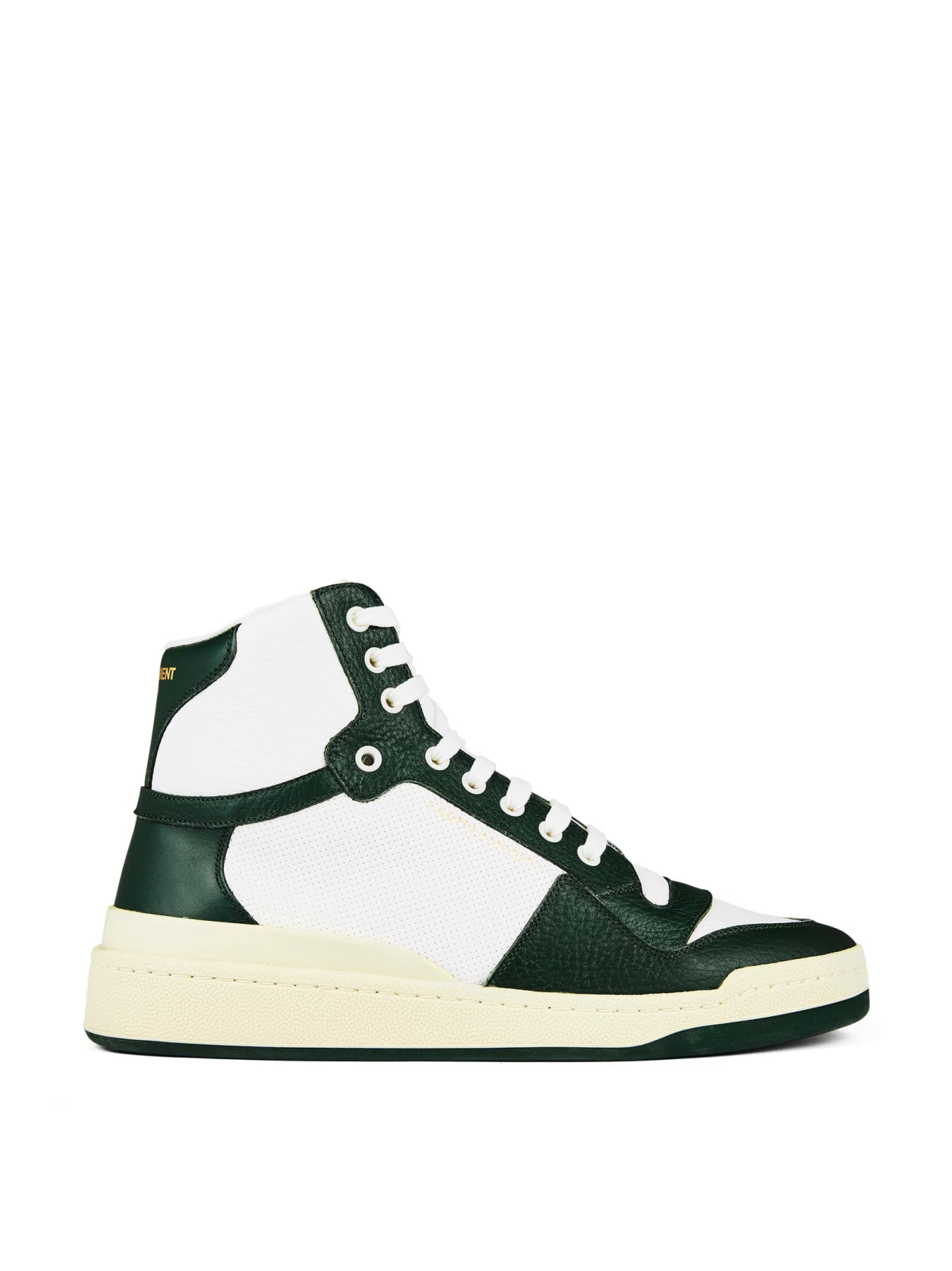 SAINT LAURENT Logo Mid-Top Sneakers for Men - SS24 Collection