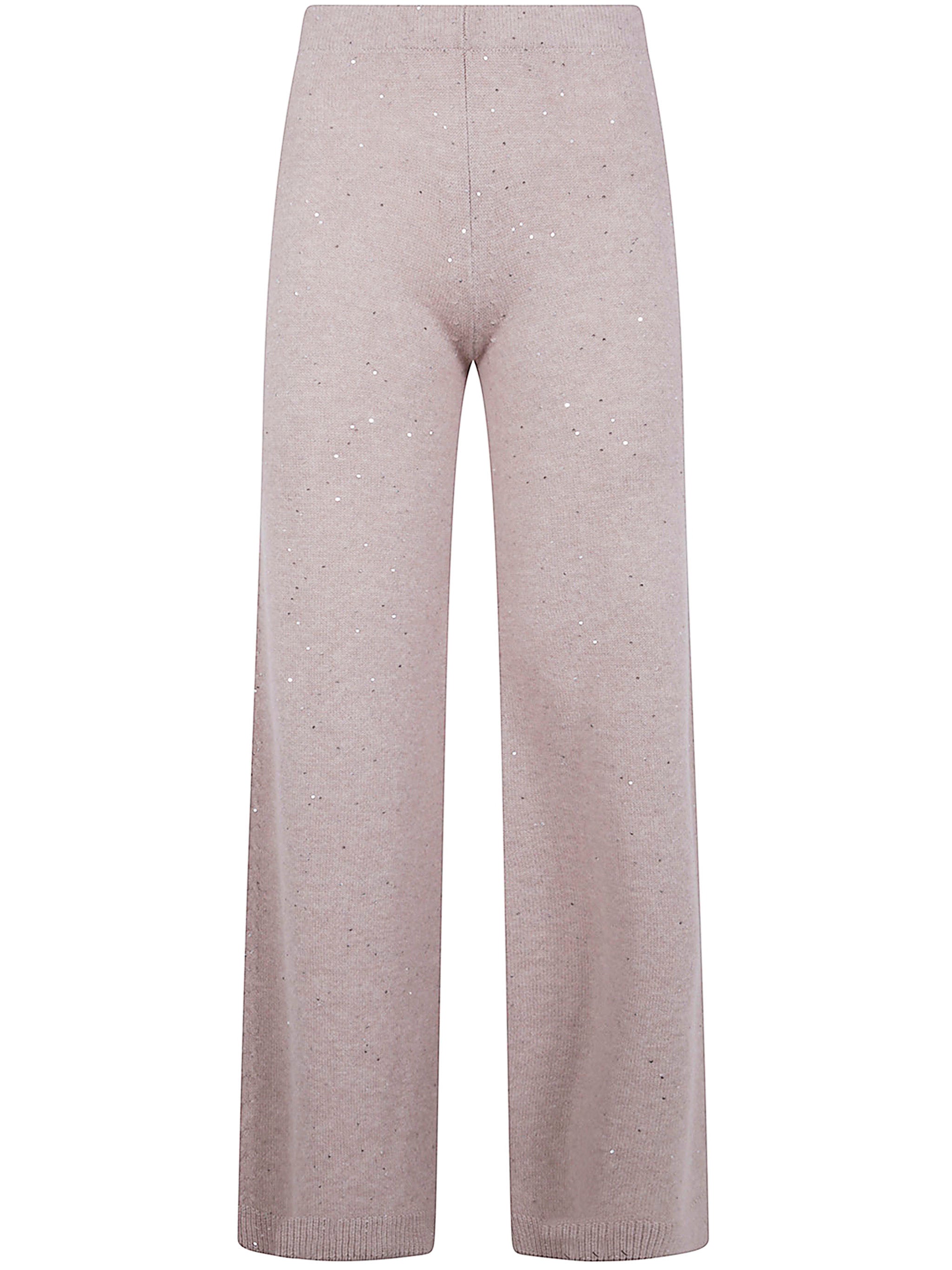 D.EXTERIOR Luxury Cashmere Blend Trousers for Women