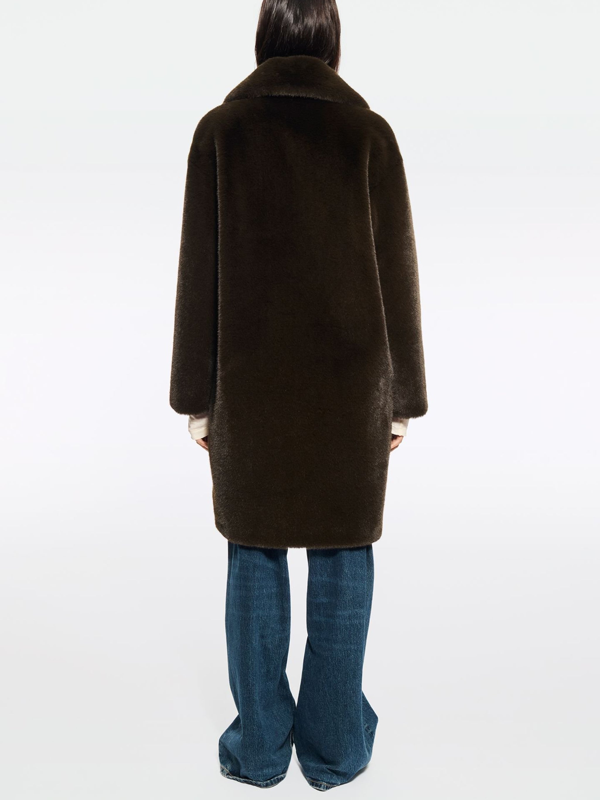 STAND STUDIO Cocoon Jacket with Notch Collar for Women