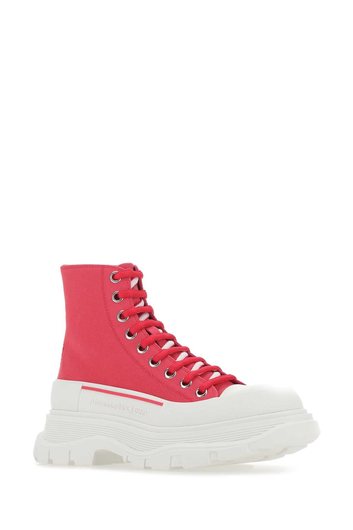 ALEXANDER MCQUEEN Canvas Tread Slick Sneaker - Women's