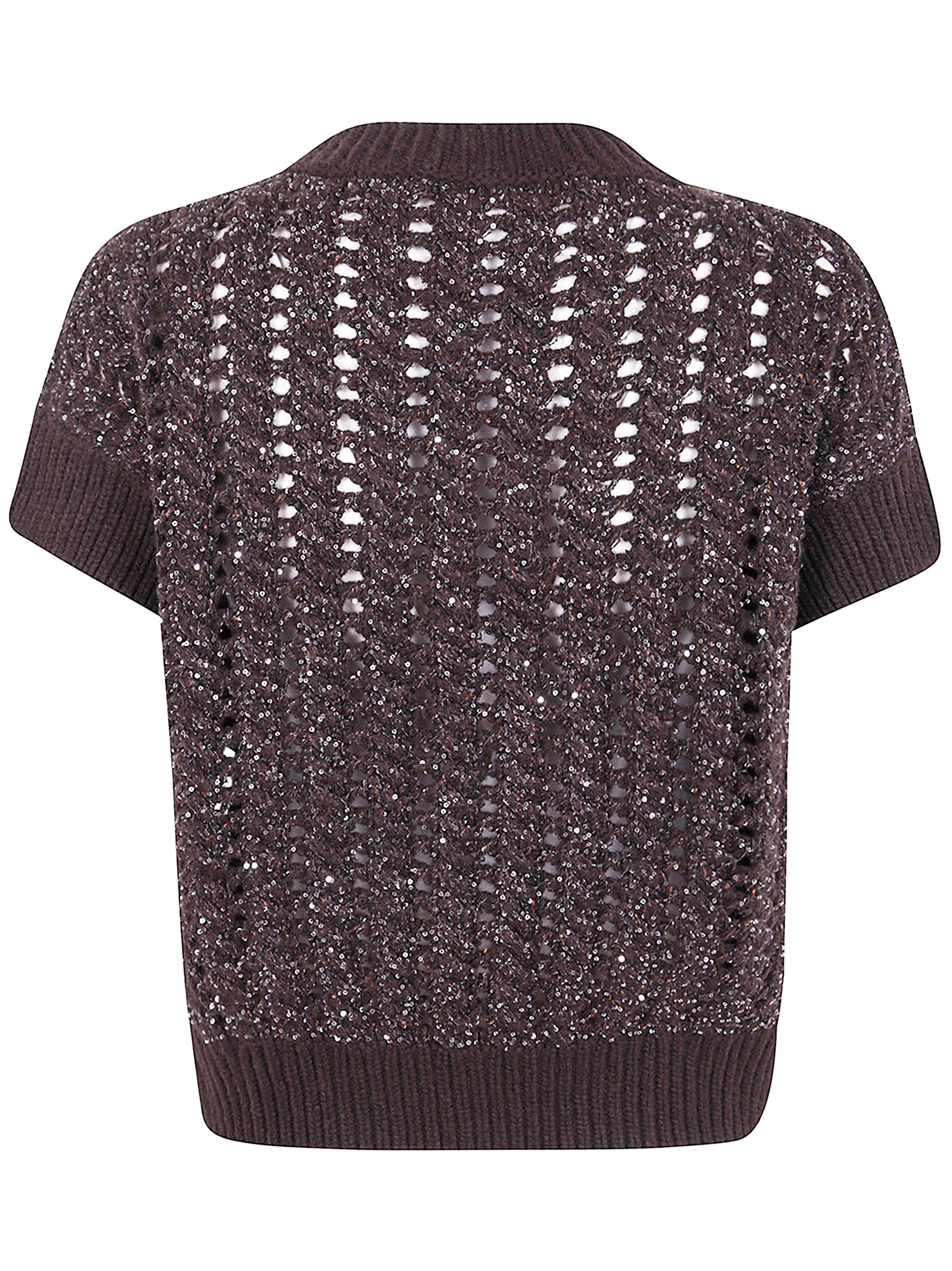 D.EXTERIOR Crystal-Embellished Braid Gilet