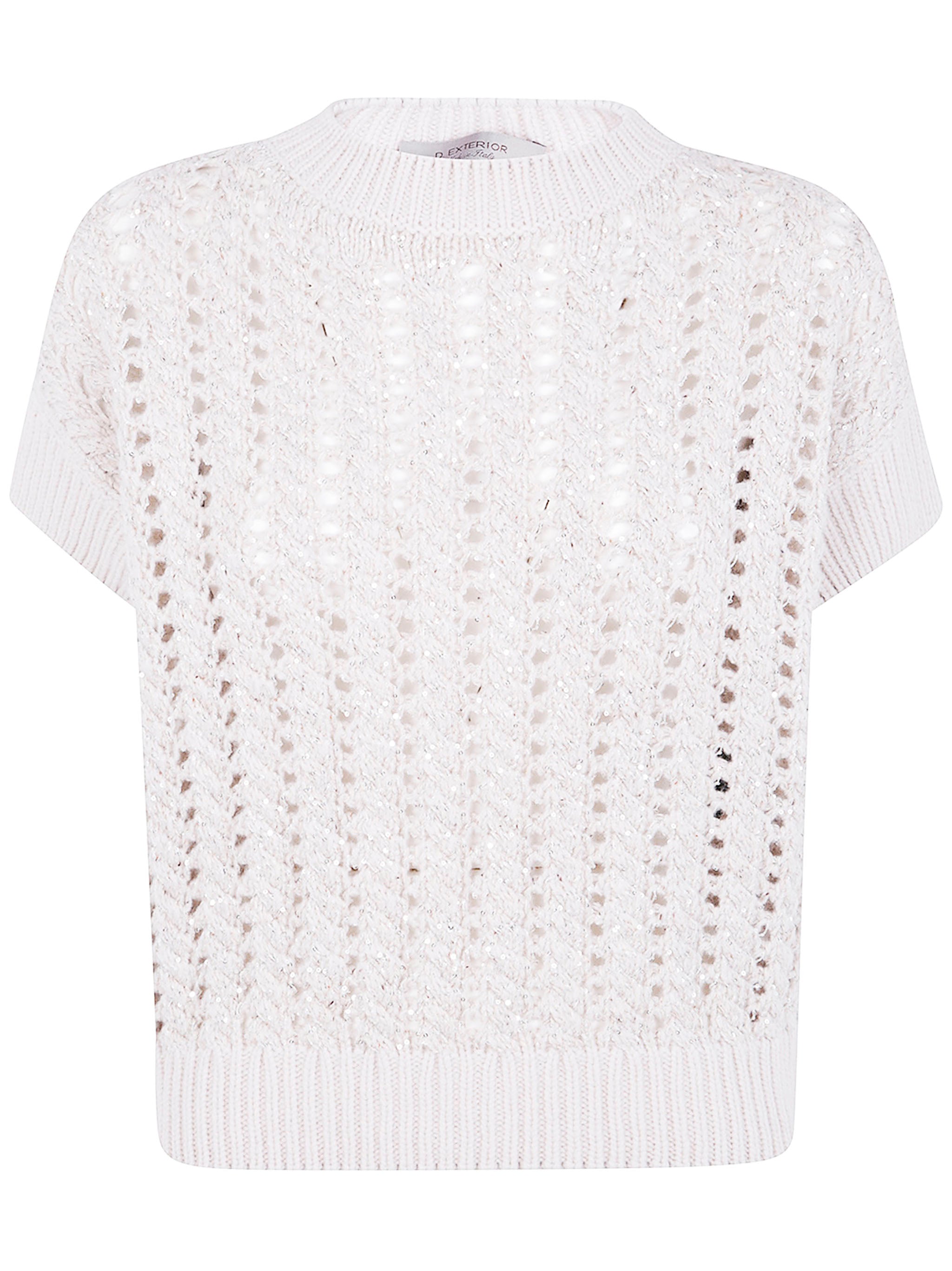 D.EXTERIOR Braid Crystals Gilet