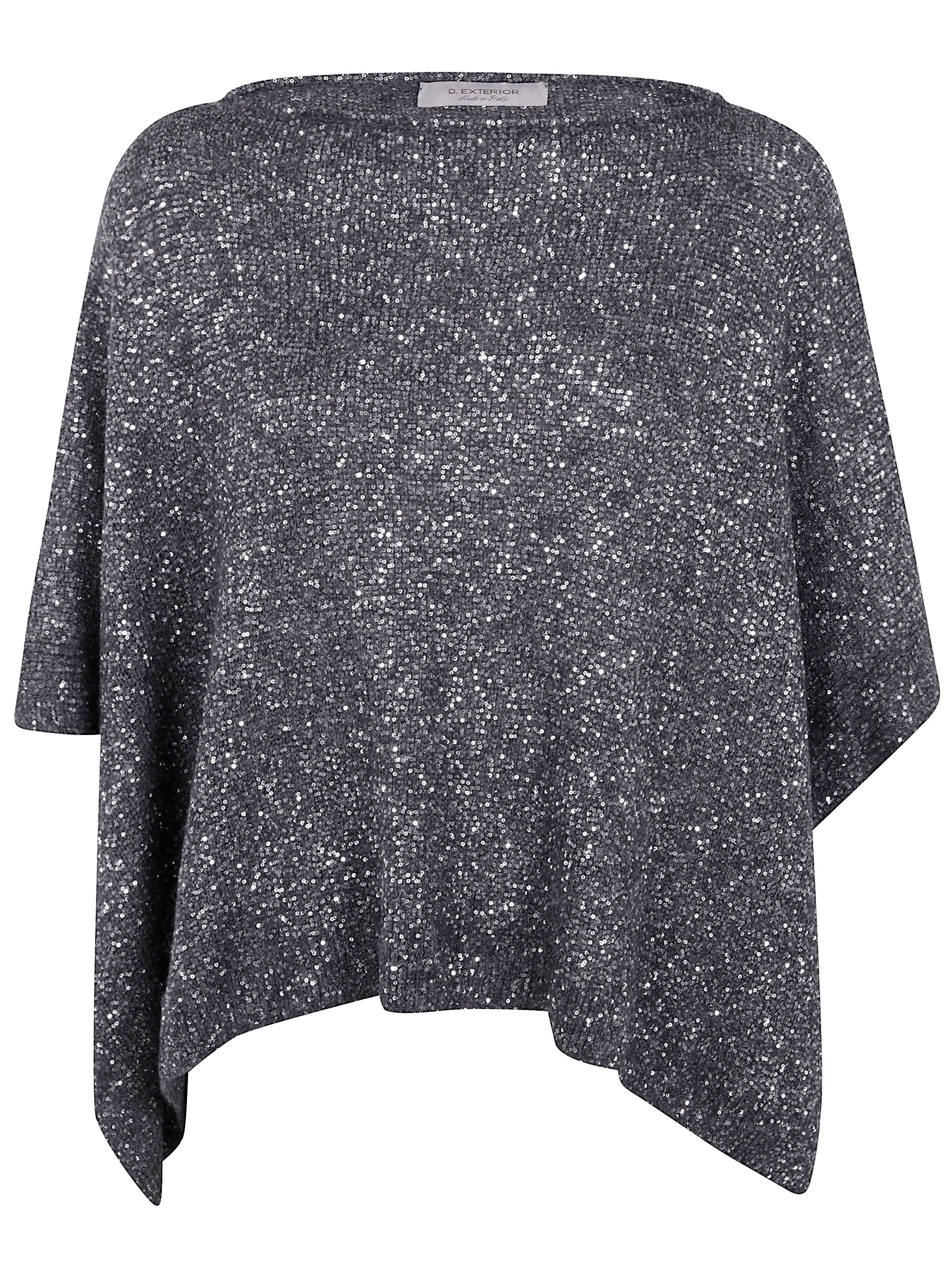 D.EXTERIOR Soft Sequins Cape for Women