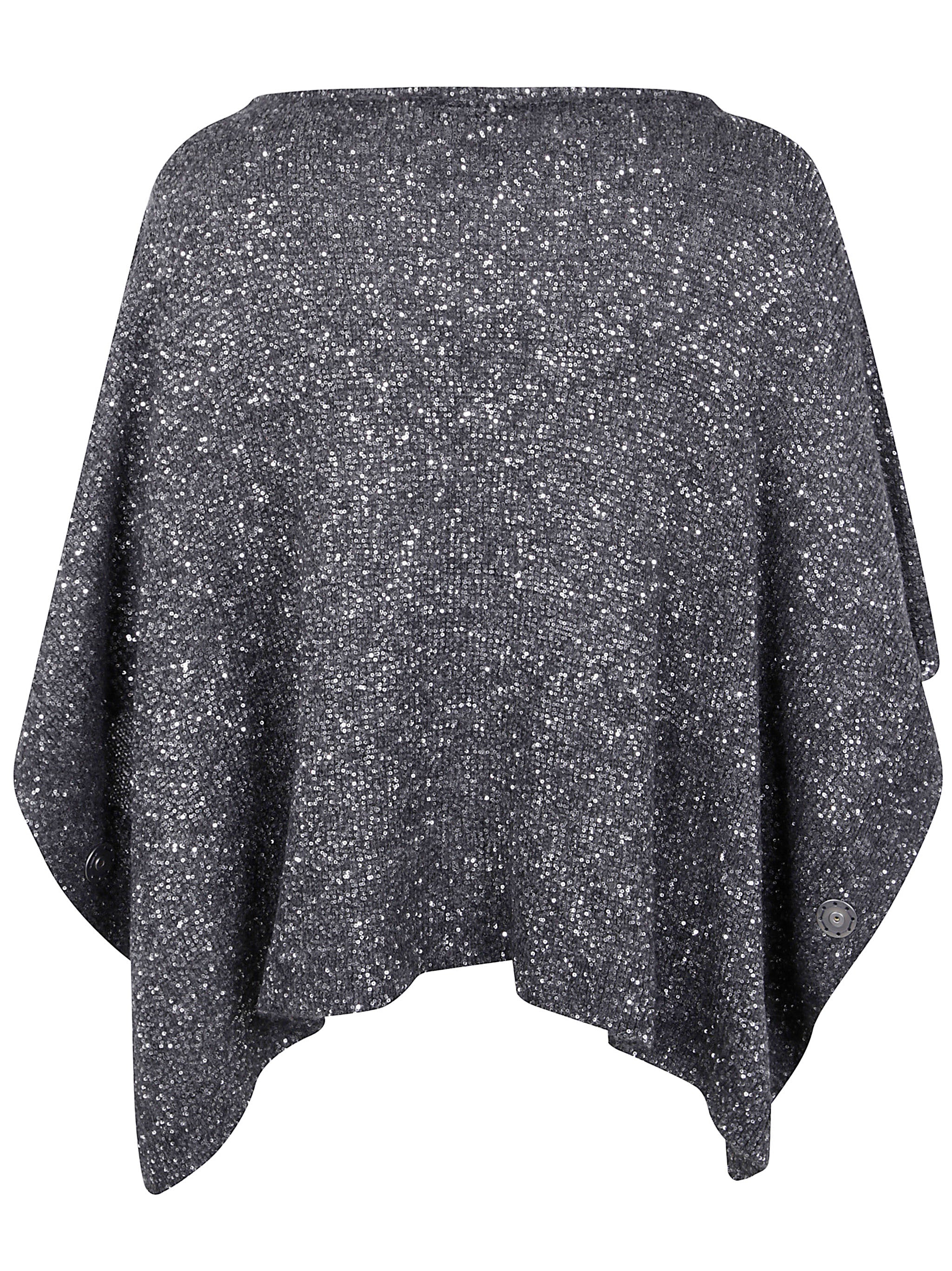 D.EXTERIOR Soft Sequins Cape for Women