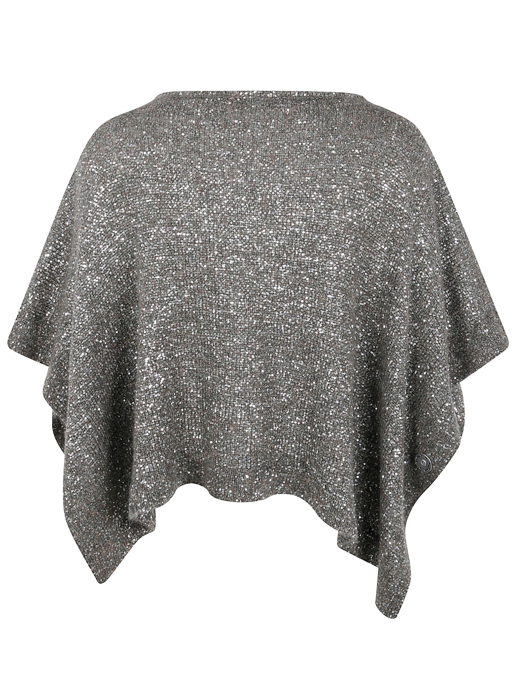 D.EXTERIOR Soft Sequins Cape for Women