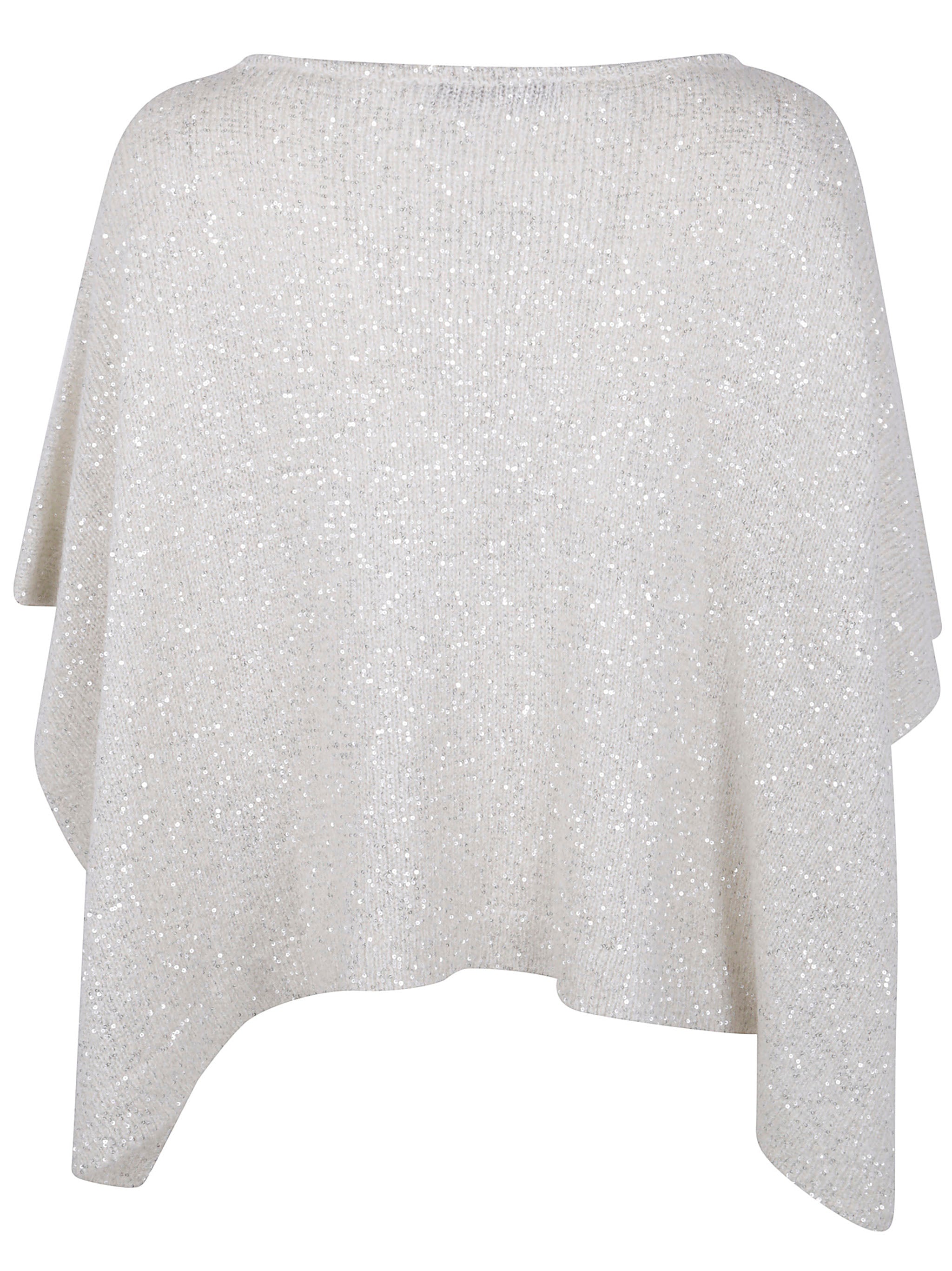 D.EXTERIOR Soft Sequins Cape for Women - FW25