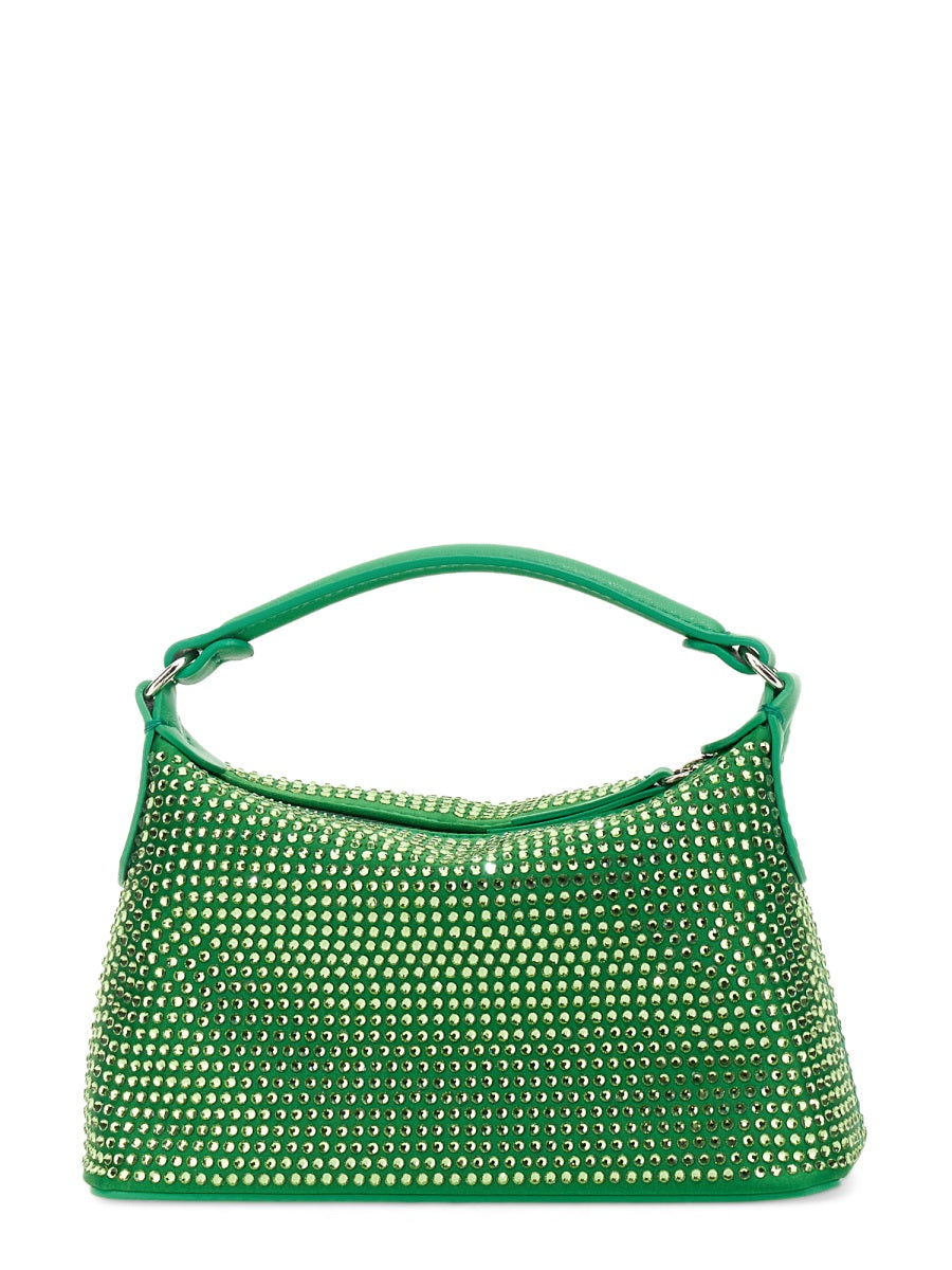 LEONIE HANNE X LIU JO Rhinestone Hobo Handbag with Single Handle