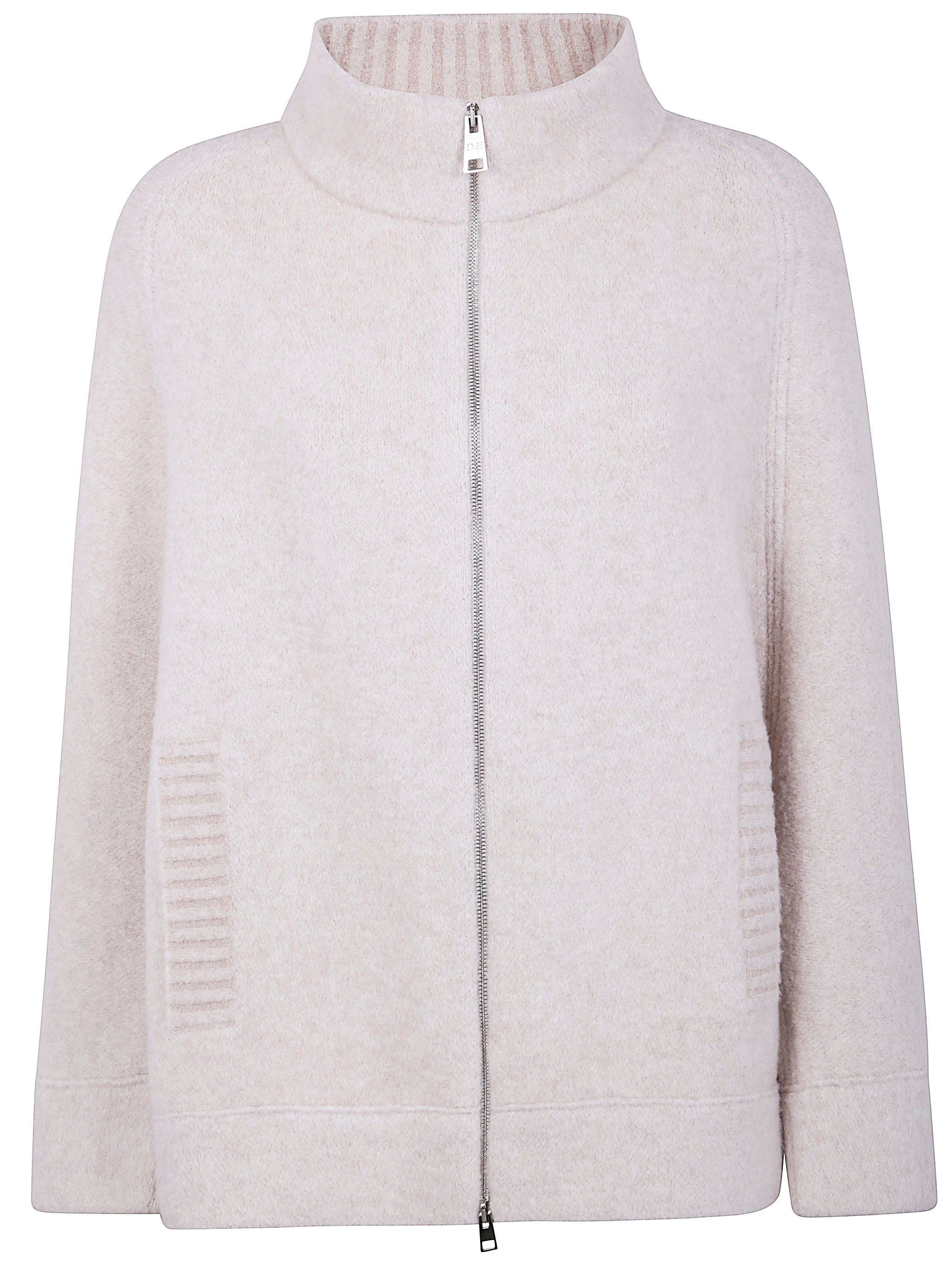 D.EXTERIOR Soft Boucle Loop Bomber Jacket for Women