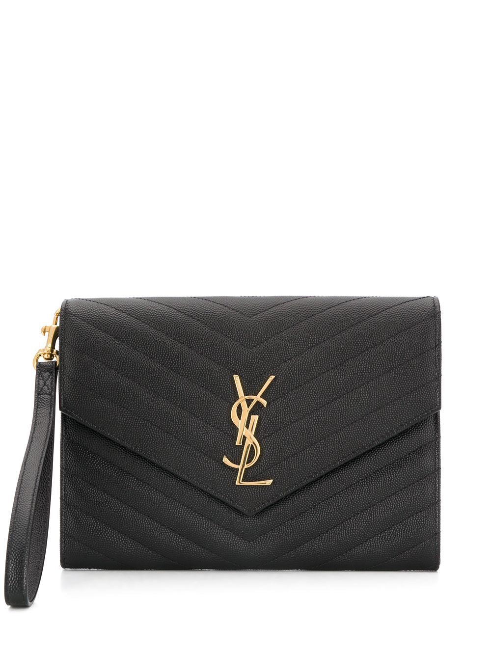 SAINT LAURENT CASSANDRE FLAP Mini Pouch Handbag