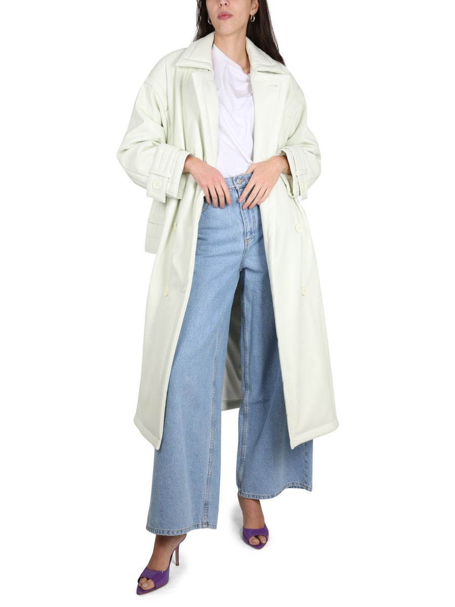 STAND STUDIO Double-Breasted Trench Coat