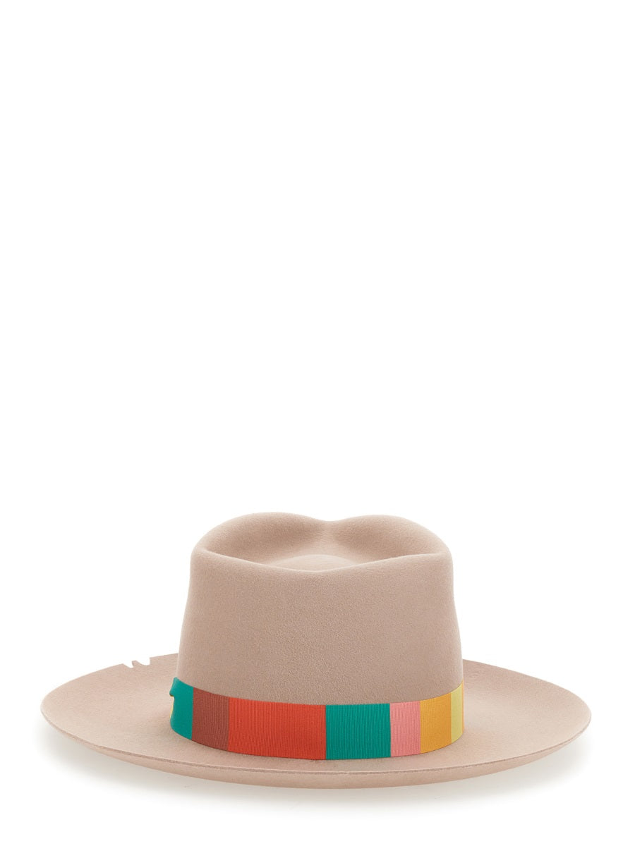 SUPERDUPER FEAT LORENZOJOVA Teardrop Cro Hat with 7.5 CM Tesa