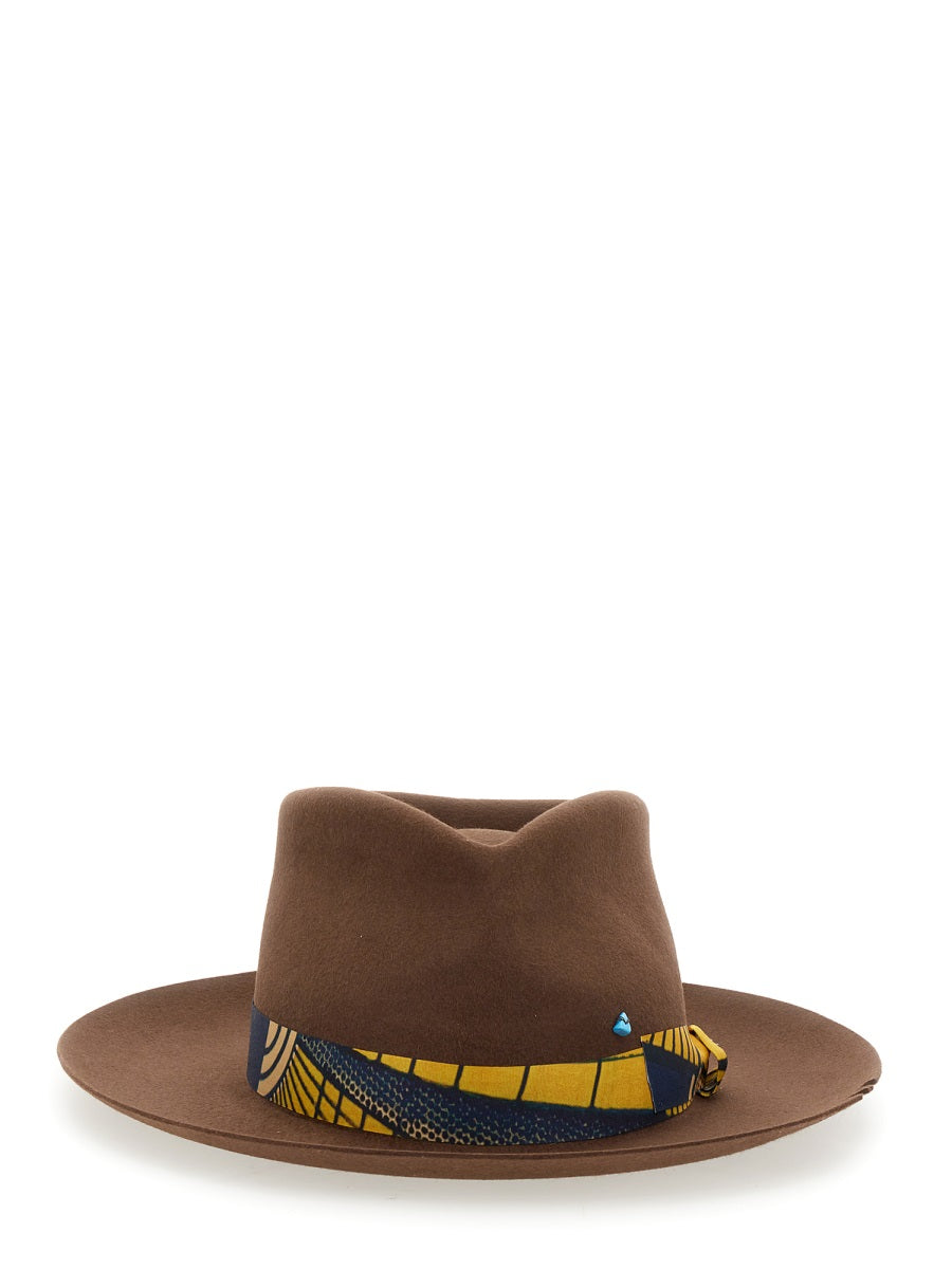 SUPERDUPER Classic Felt Bougainville Hat for Men - FW22