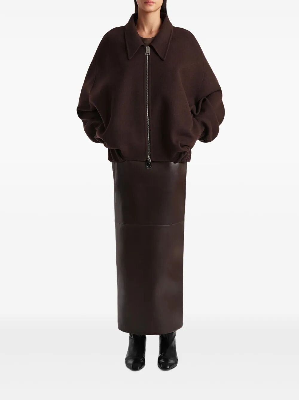 KHAITE Wool Bomber Jacket for Women - FW25