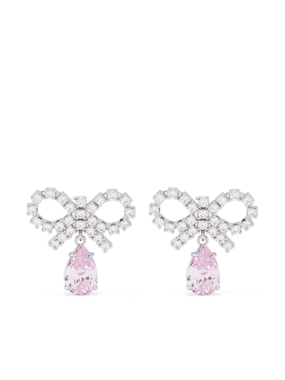 SELF-PORTRAIT Post-Back Mini Bow Earrings