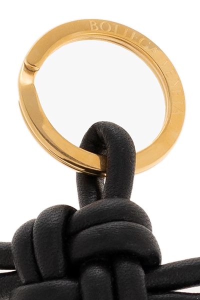 BOTTEGA VENETA Triangle Leather Keyring - 6.5 CM x 11.5 CM