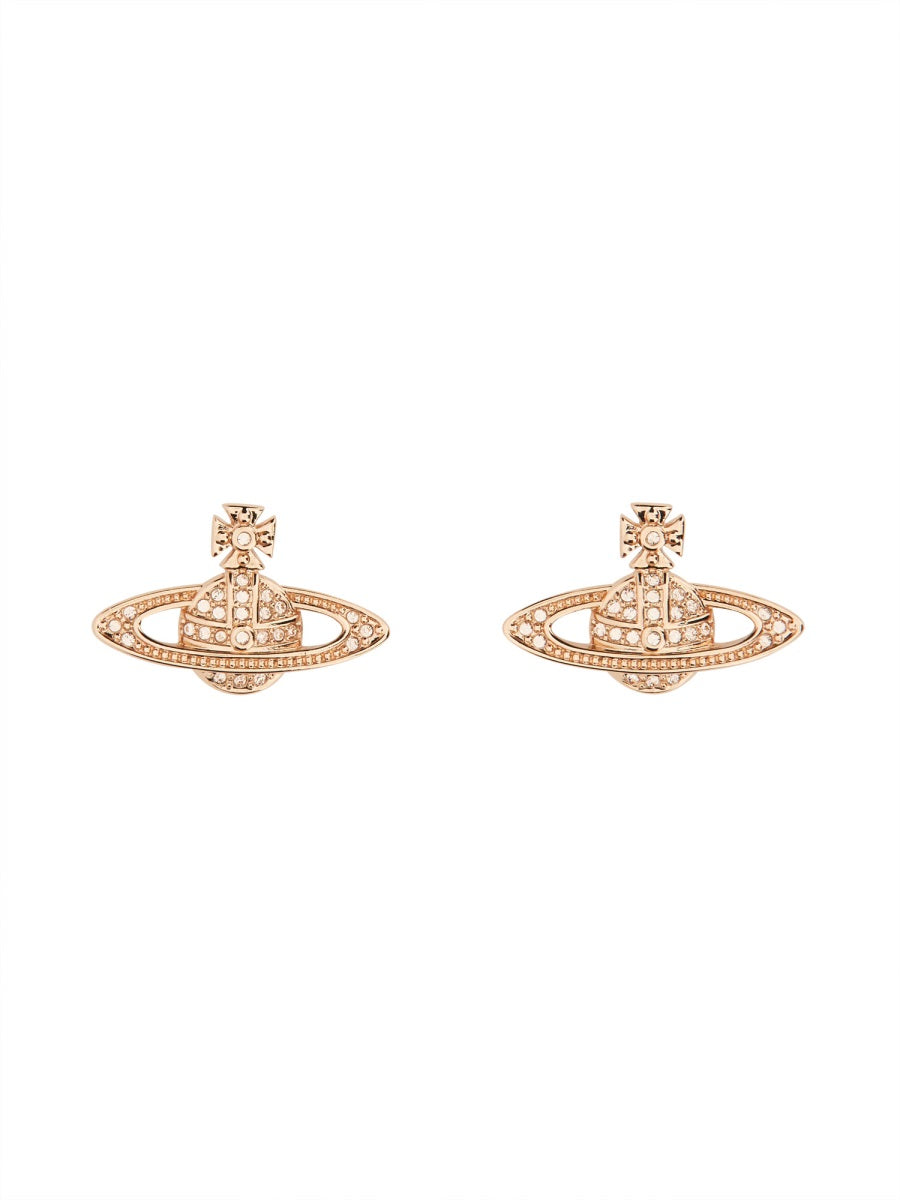 VIVIENNE WESTWOOD Mini Brass Relief Earrings