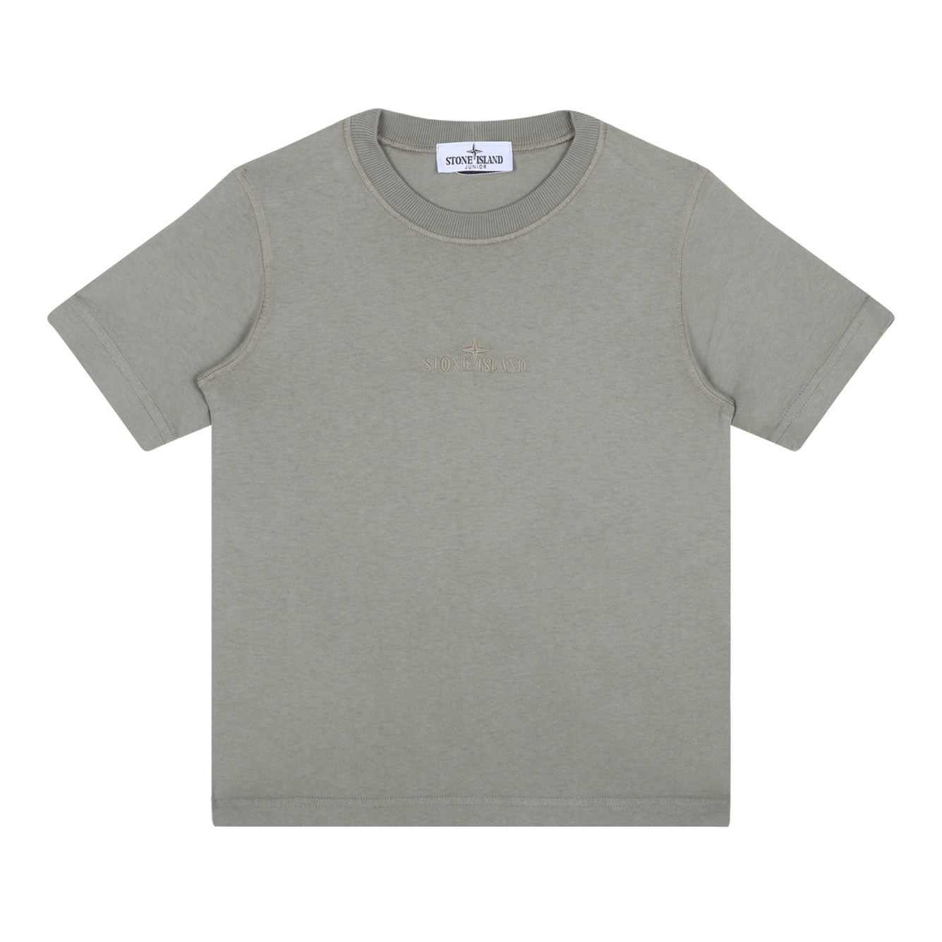 STONE ISLAND KIDS Kids' Mini Mud Cotton T-Shirt