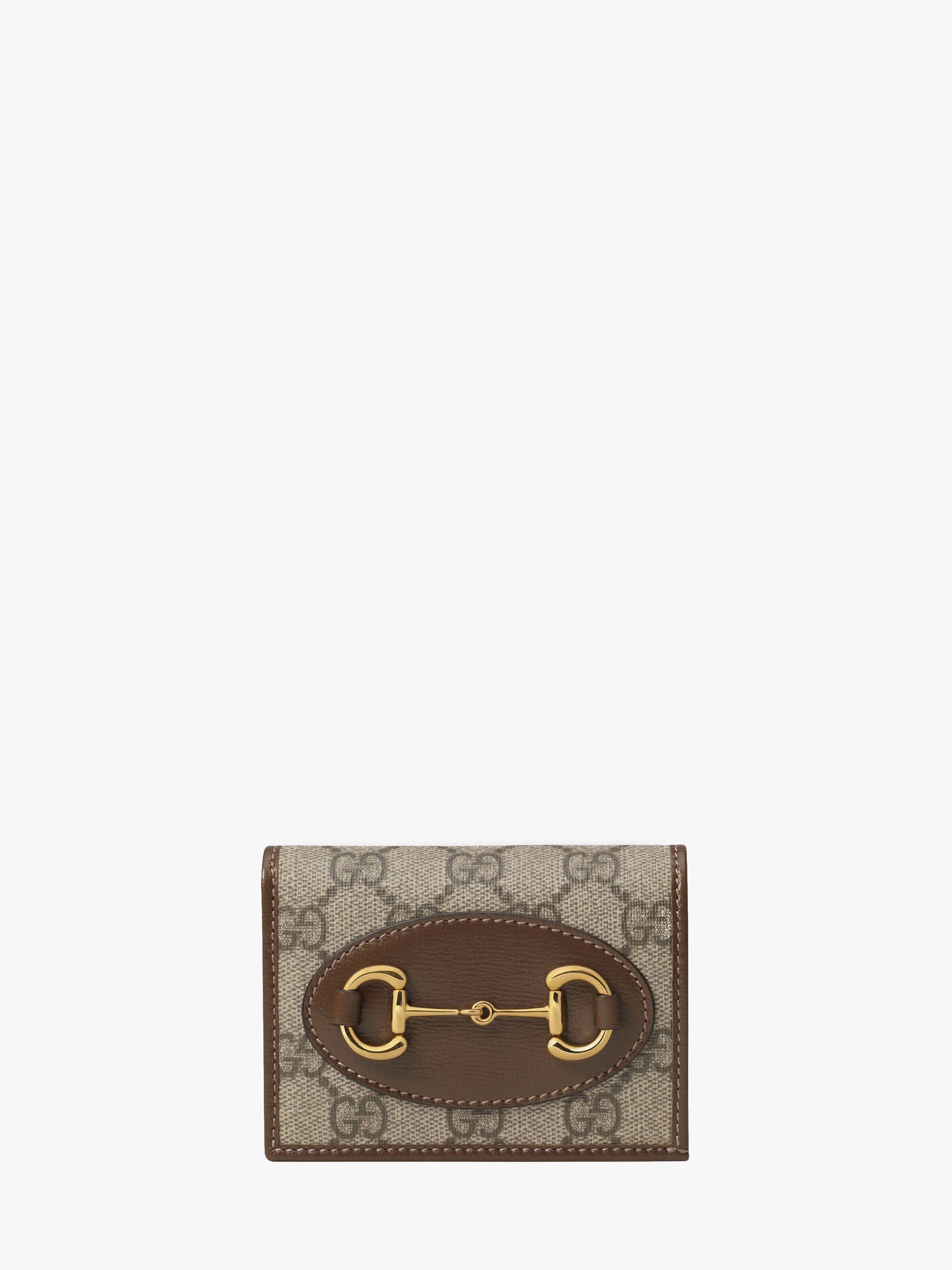 GUCCI Mini Horsebit 1955 Card Case Wallet