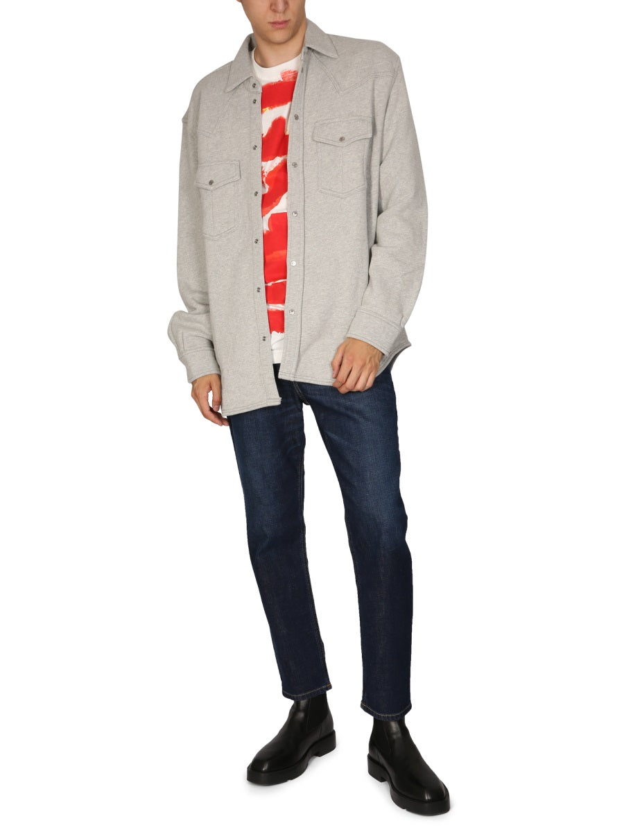 DIESEL Classic Cotton Long Sleeve Shirt