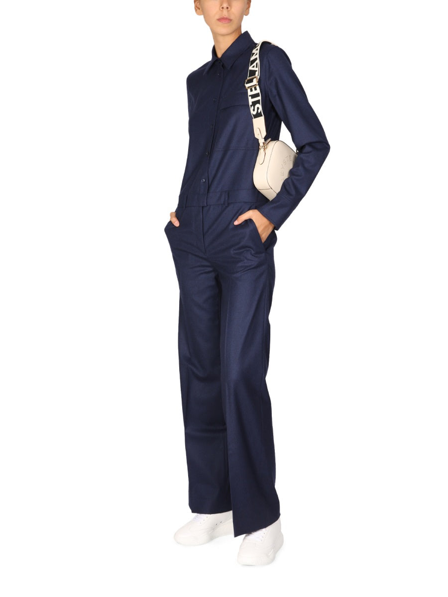 STELLA McCARTNEY Elegant Wool Jumpsuit for Women - S