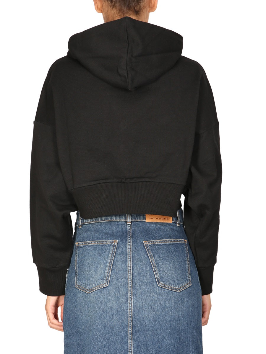 STELLA MCCARTNEY Tiger Graphic Hoodie Sweatshirt