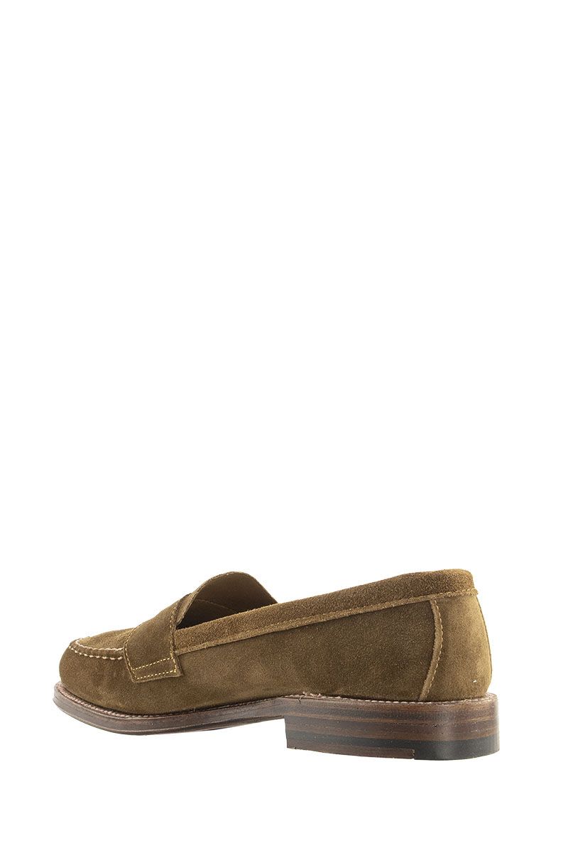 ALDEN Handsewn Flex Penny Loafer with Unlined Vamp