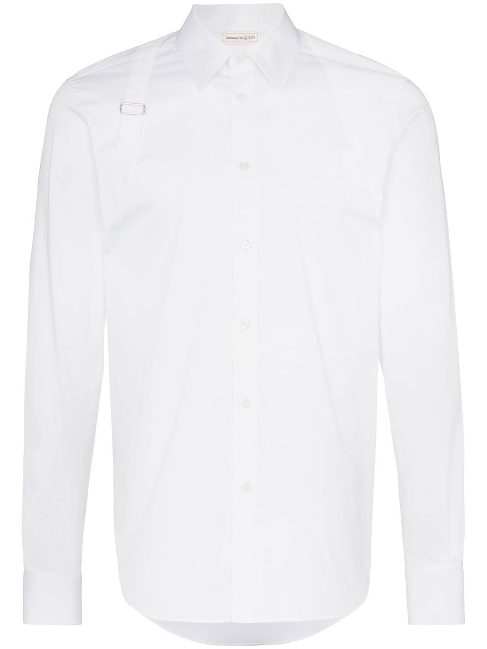 ALEXANDER MCQUEEN Cotton Blend Shirt with Elastane