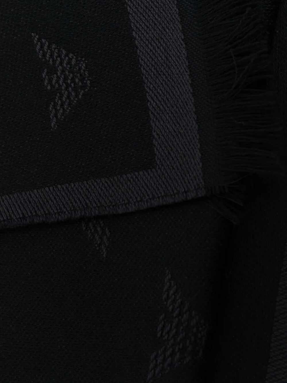 EMPORIO ARMANI Classic Wool Scarf for Men