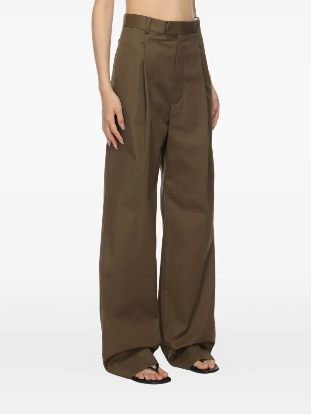 CARVEN Pleat Front Trousers for Women - FW25