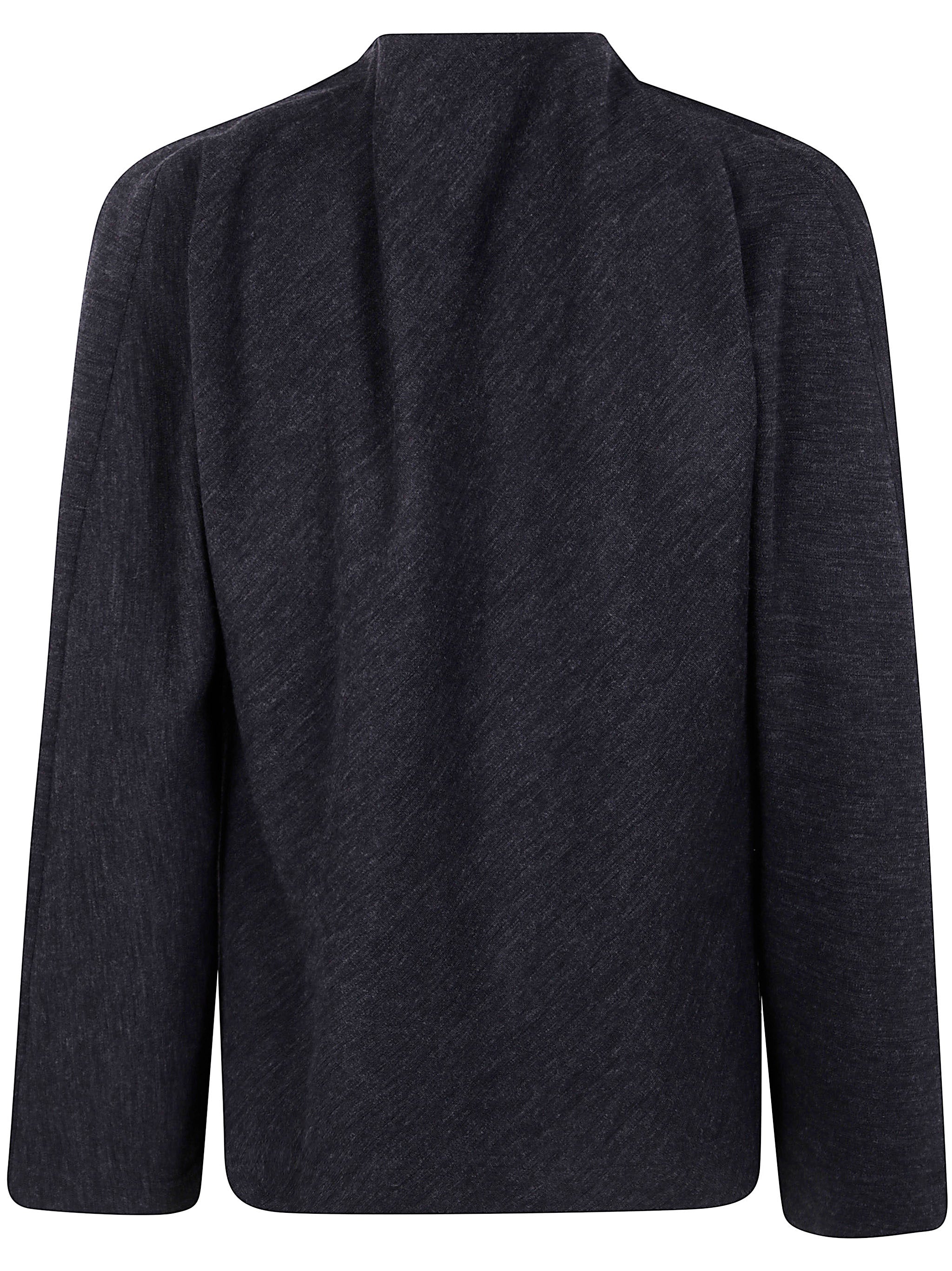 CARVEN Drape Back Wool Top for Women