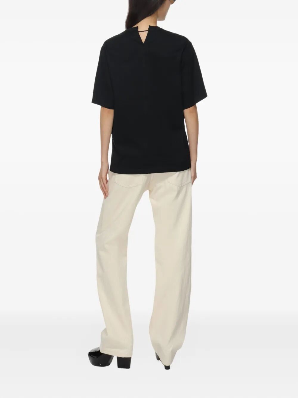 CARVEN Pearl Detail Women's T-Shirt