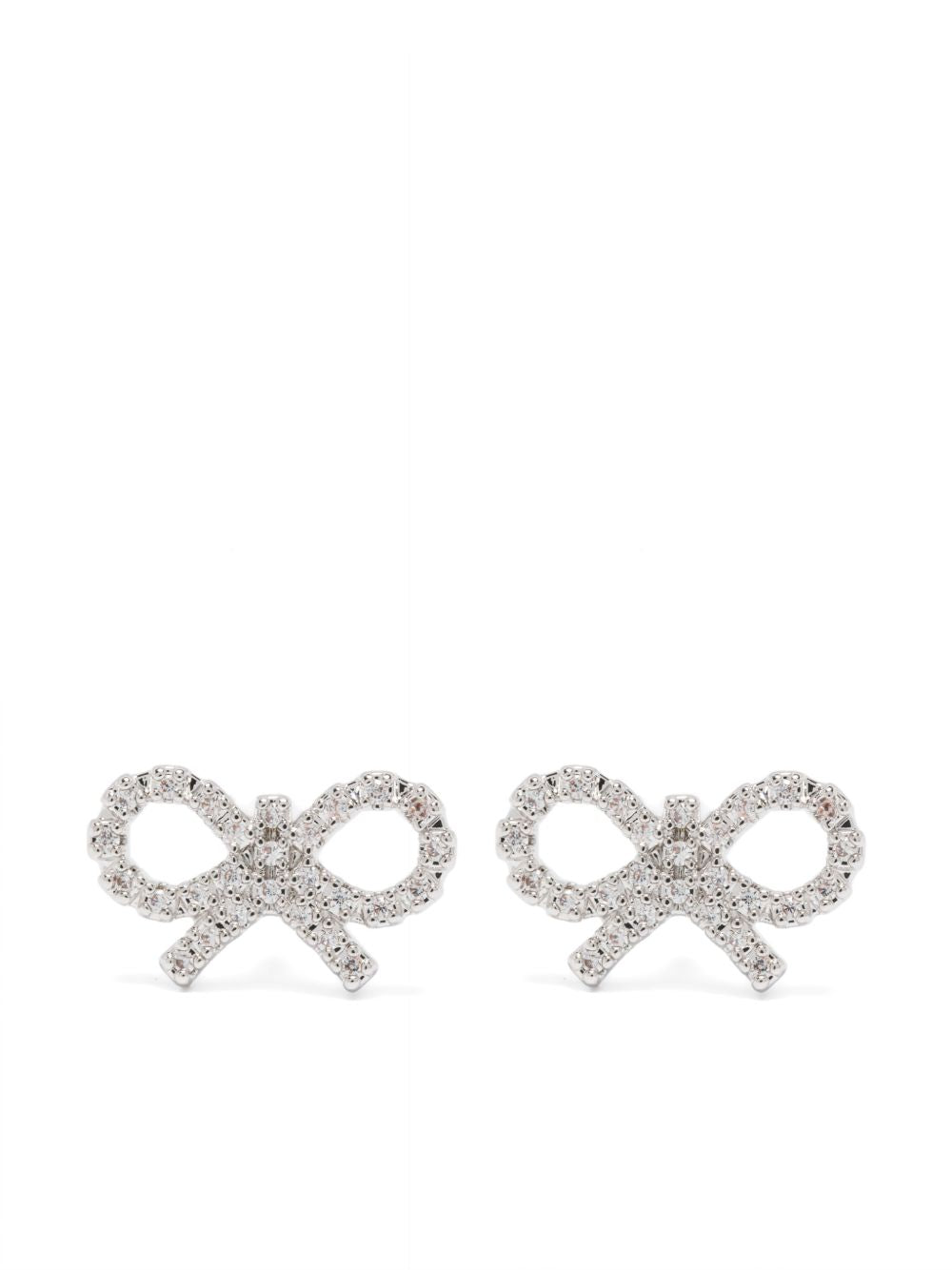 SELF-PORTRAIT Bow Detail Earrings