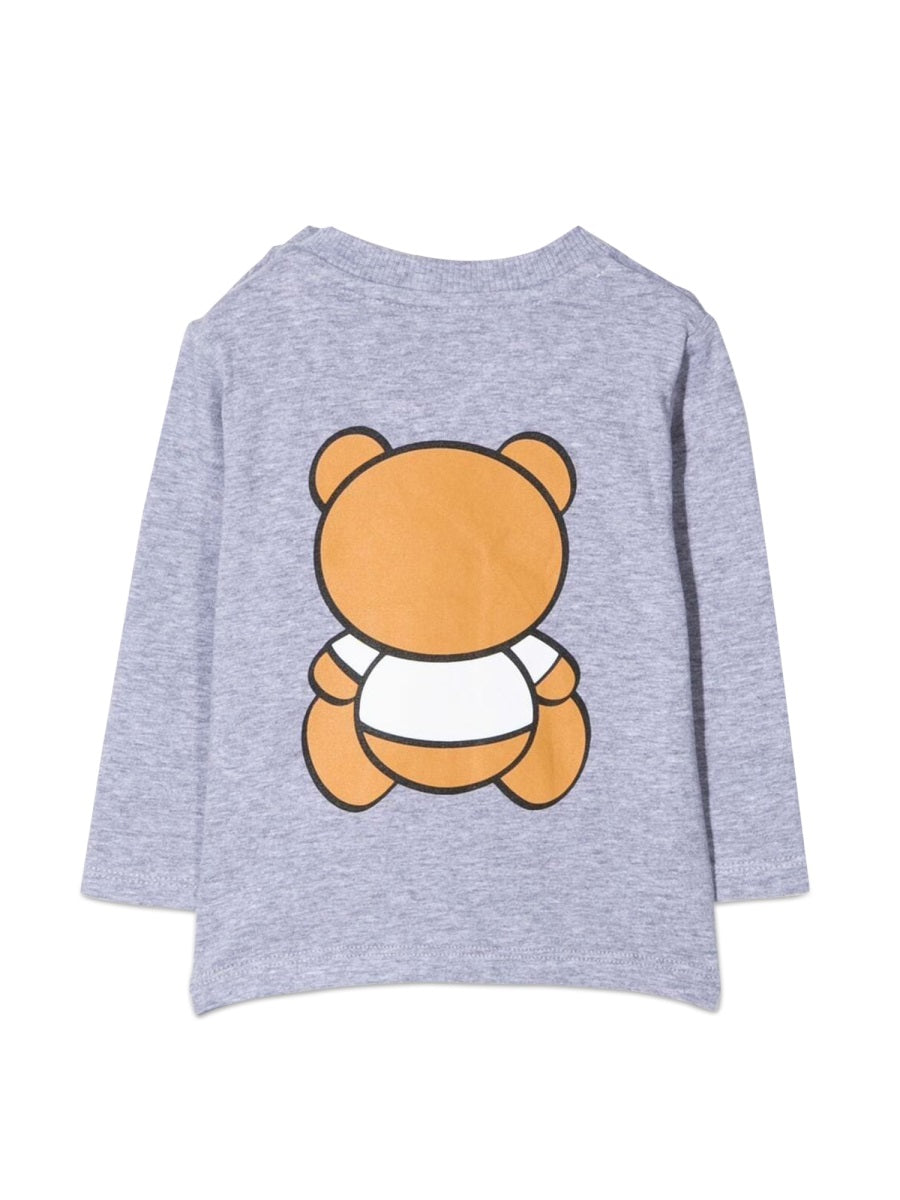 MOSCHINO Mini Teddy Bear Cotton T-Shirt