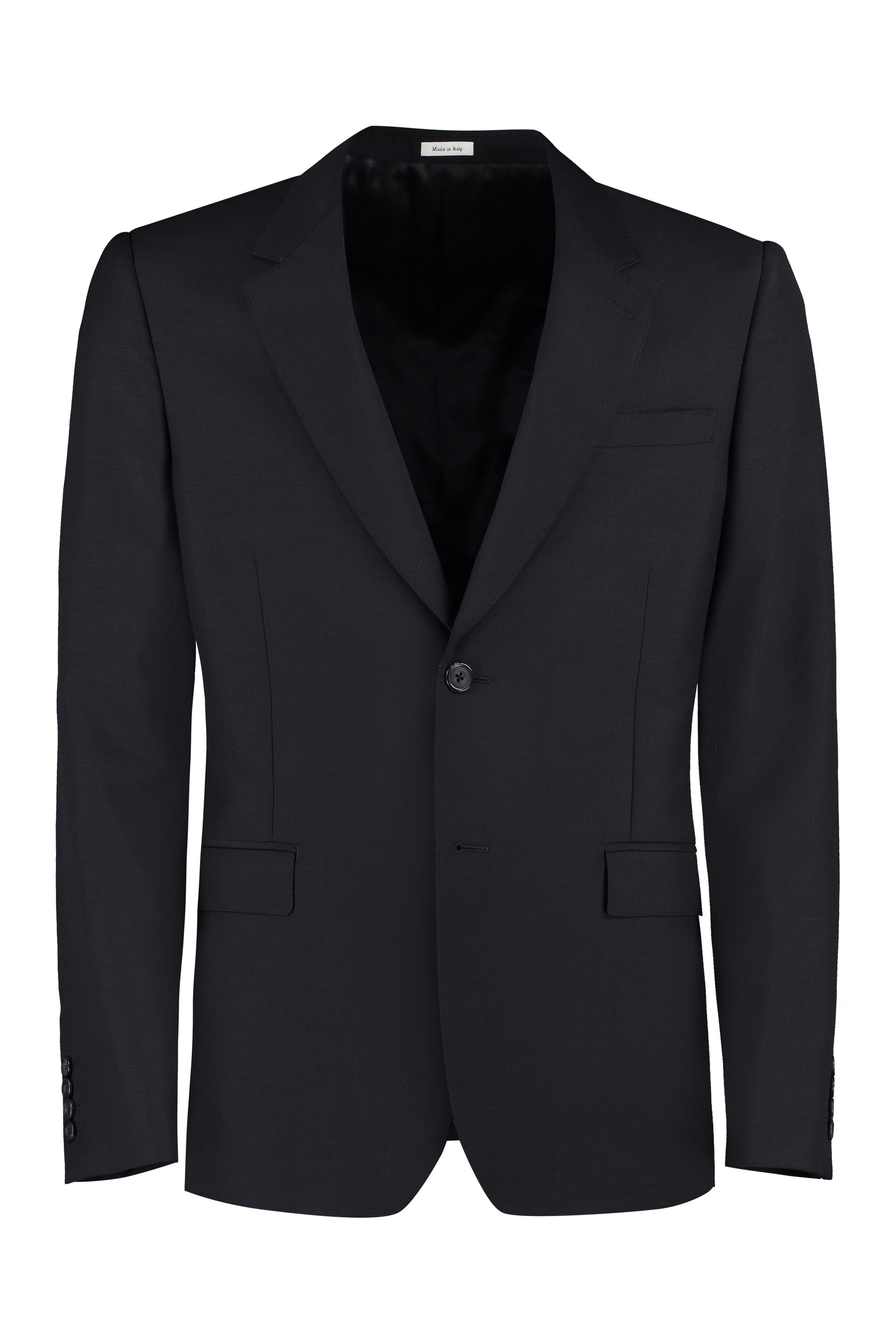 ALEXANDER MCQUEEN Single-Breasted Two-Button Jacket