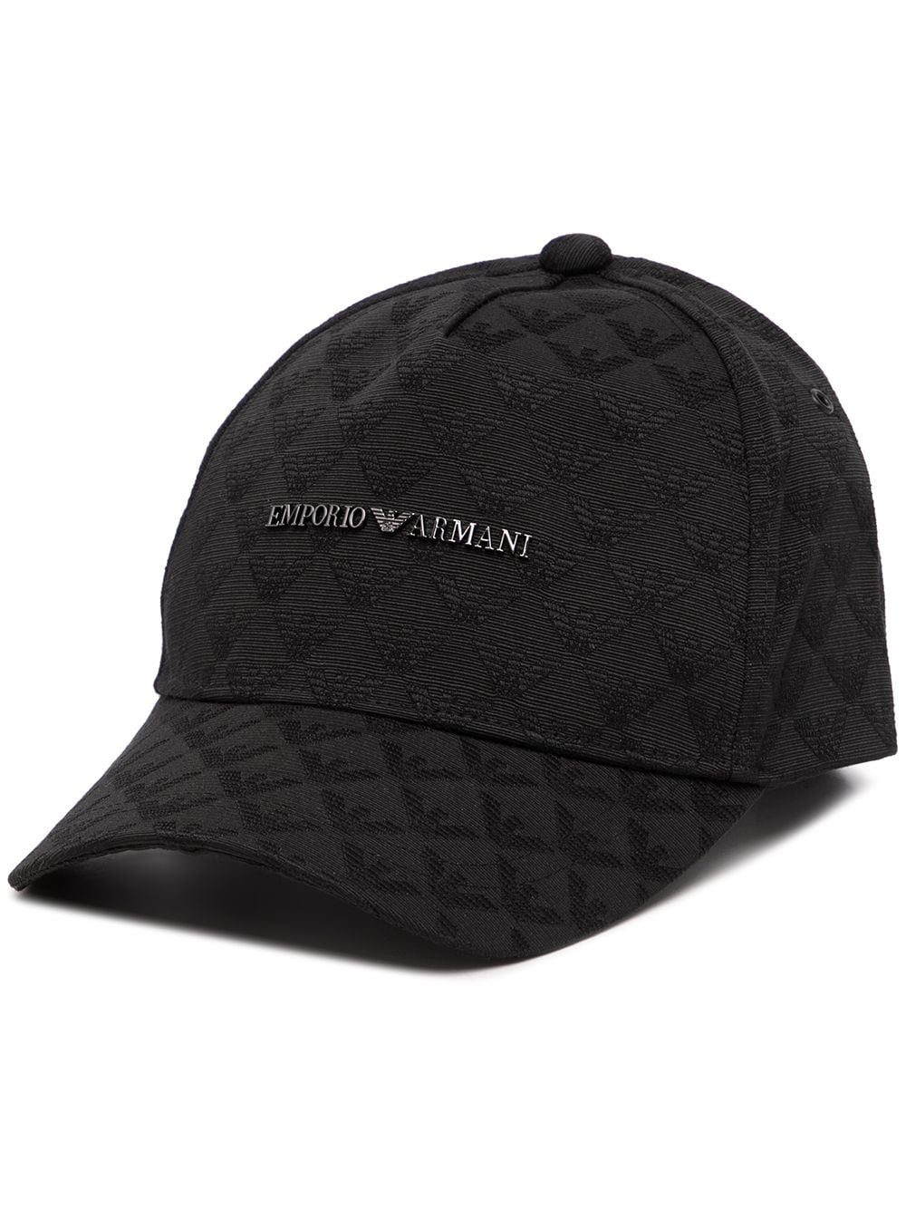 EMPORIO ARMANI Allover Logo Baseball Cap