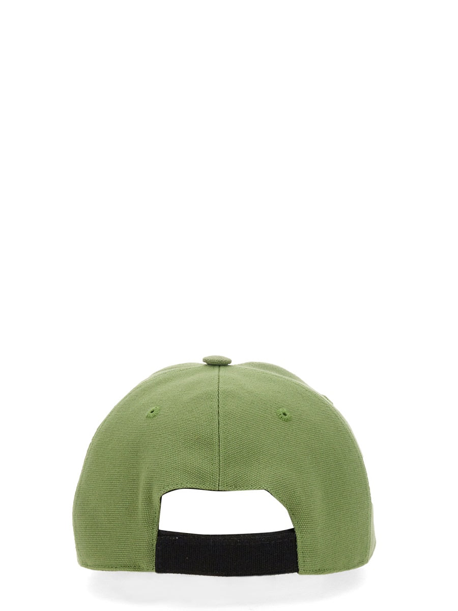 STELLA McCARTNEY Embroidered Logo Baseball Hat with Hard Visor