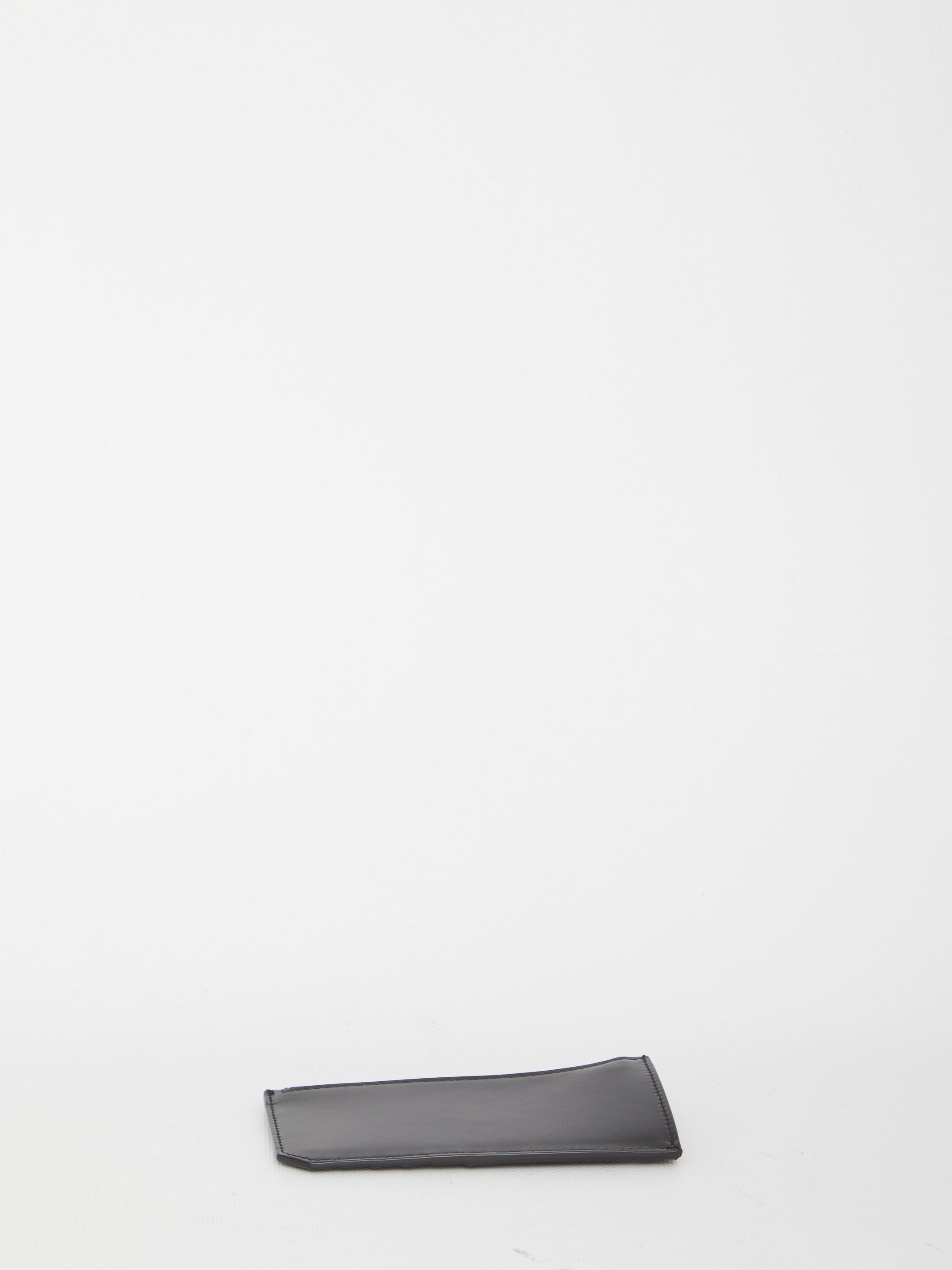 SAINT LAURENT Mini Monogram Zip Credit Card Holder