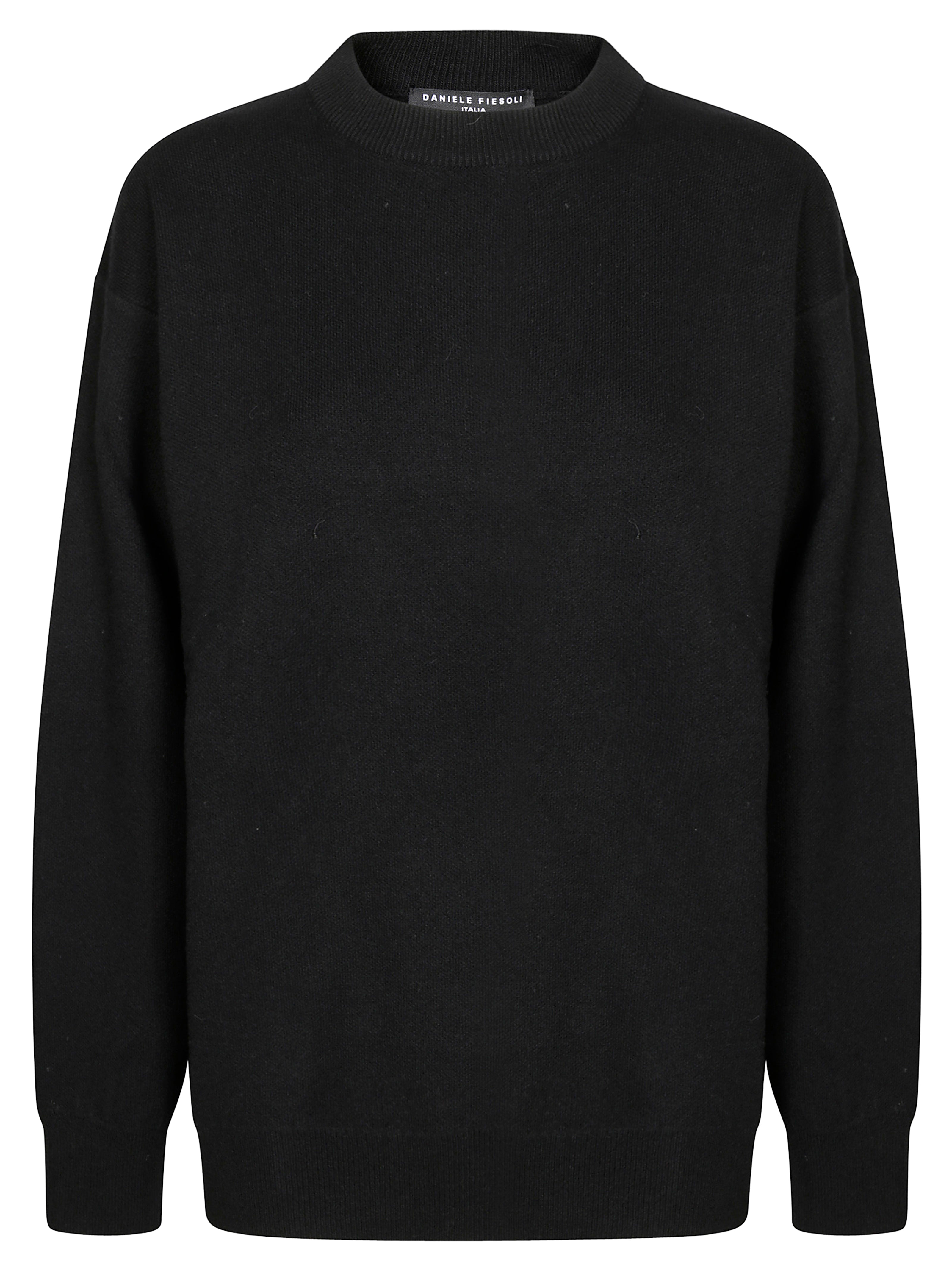 DANIELE FIESOLI Oversized Women's Sweater with Drop Shoulders