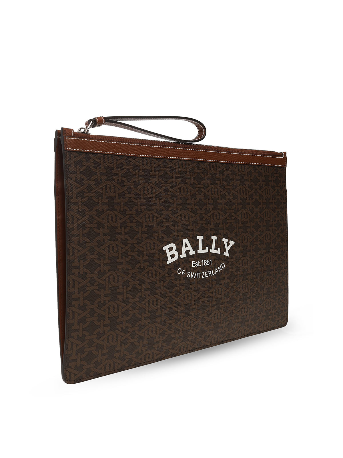 BALLY Large Logo Clutch Handbag - 35x24 cm