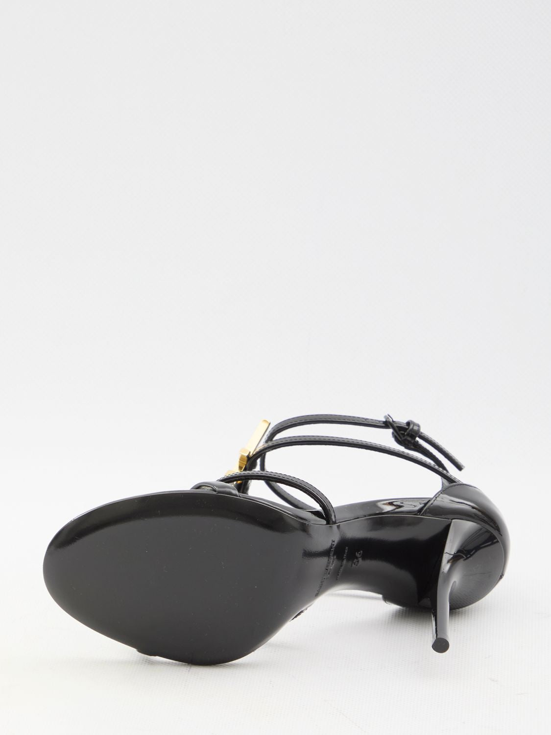 SAINT LAURENT Leather Cassandra Sandals for Women