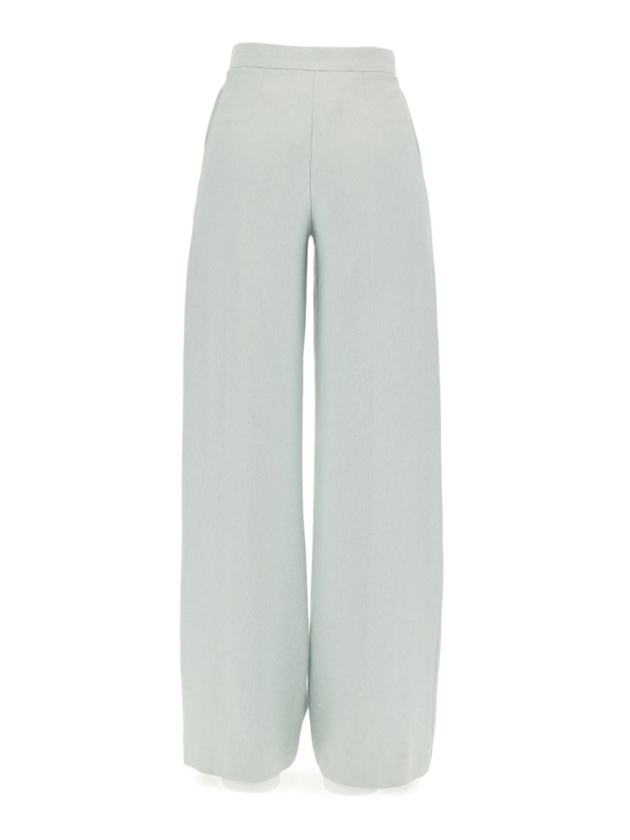 MAX MARA Women's Elegant Trousers with Button and Zip Closure