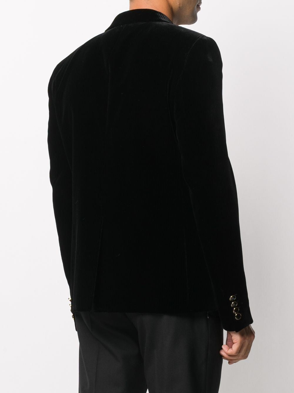 SAINT LAURENT Mini Velvet Short Jacket