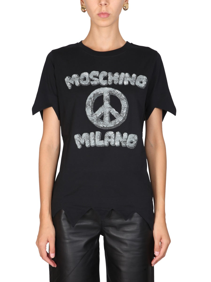 MOSCHINO Flintstones Graphic T-Shirt