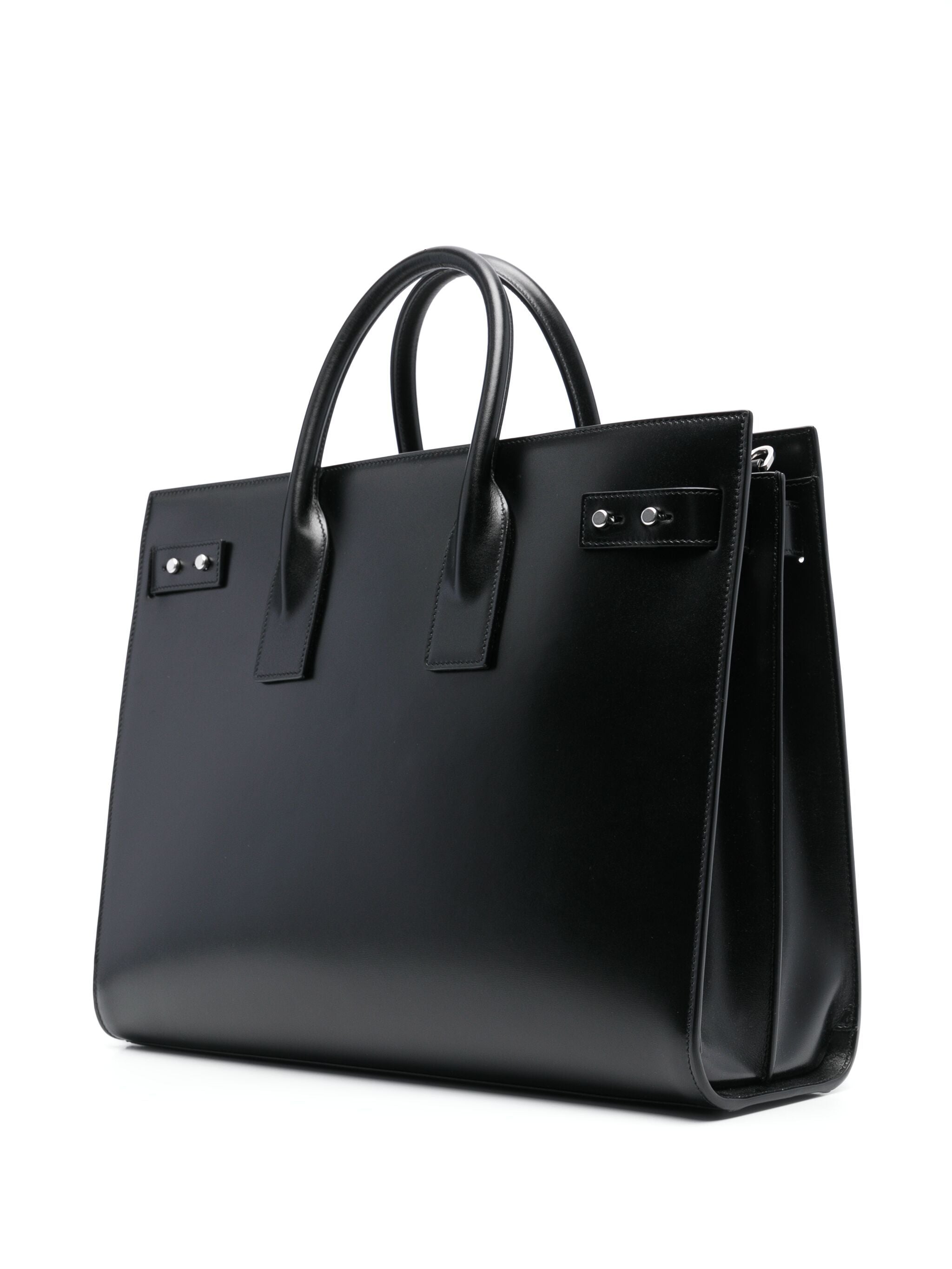 SAINT LAURENT Men's Calfskin Leather Handbag - SS25 Collection
