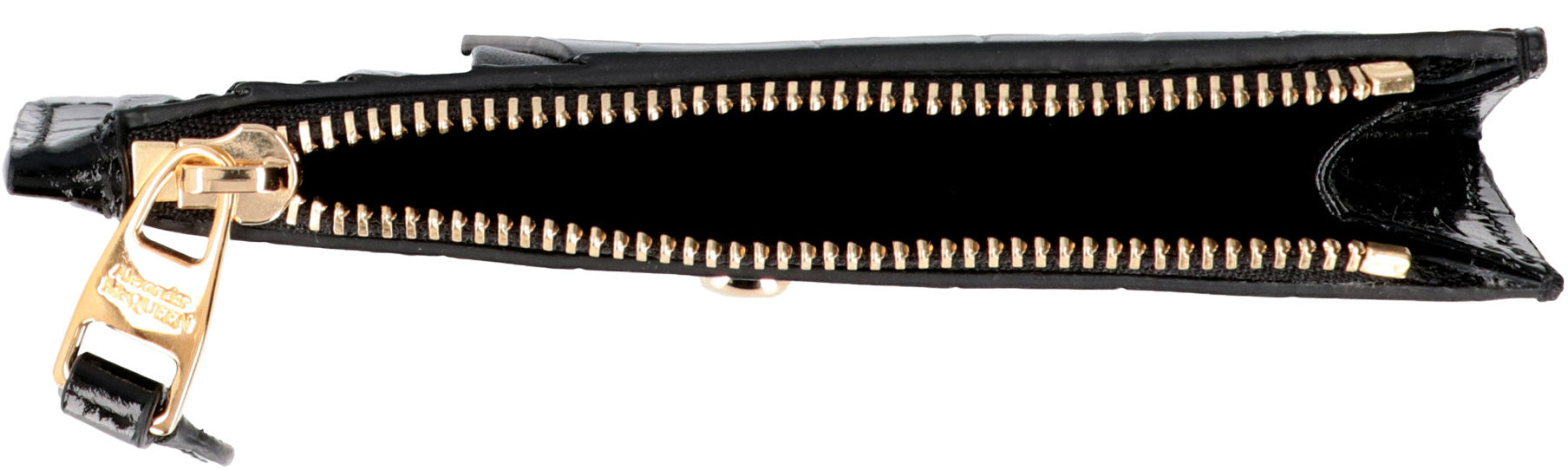 ALEXANDER MCQUEEN Mini Leather Card Holder