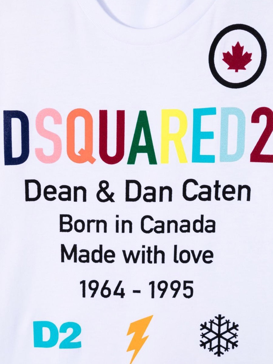 DSQUARED Unisex Mini Relax T-Shirt