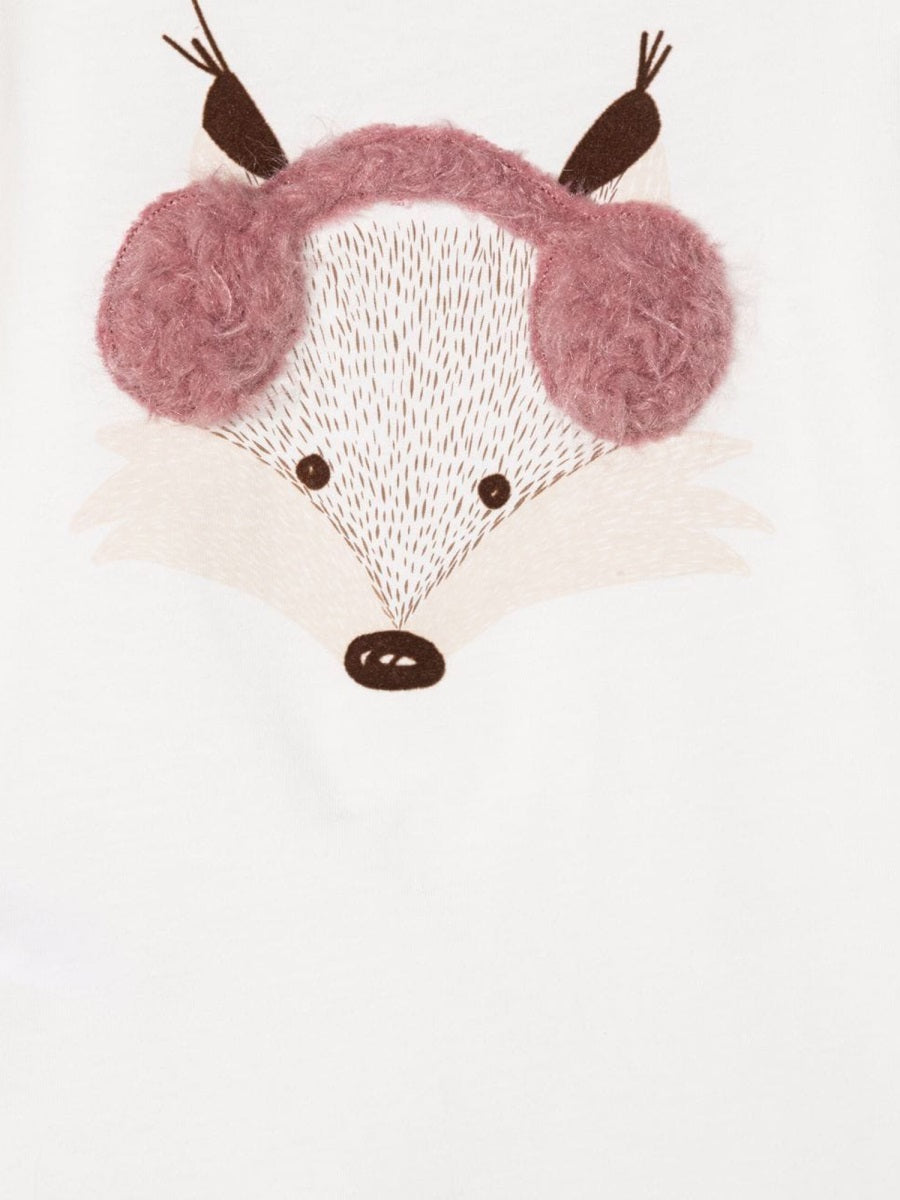 IL GUFO Mini Long Sleeve T-Shirt for Girls