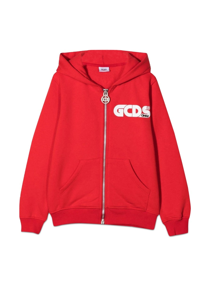 GCDS Mini Zip Hoodie for Boys