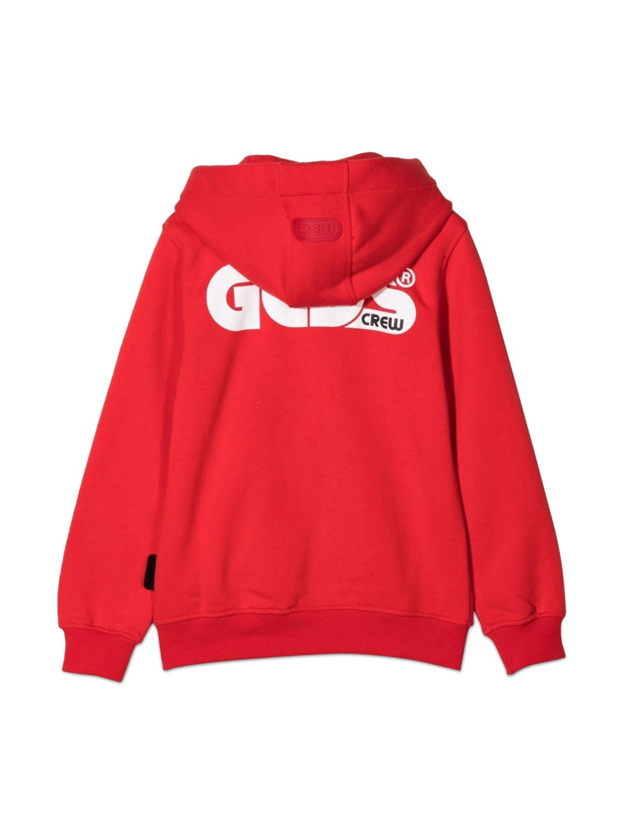 GCDS Mini Zip Hoodie for Boys
